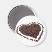 Coffee Heart Magneet (Voorkant / Achterkant)