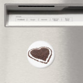 Coffee Heart Magneet (Insitu (Vaatwasser))