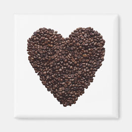 Coffee Heart Magneet