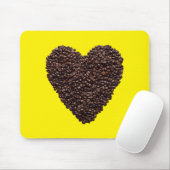 Coffee Heart Muismat (Met muis)