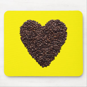 Coffee Heart Muismat