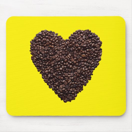 Coffee Heart Muismat (Voorkant)