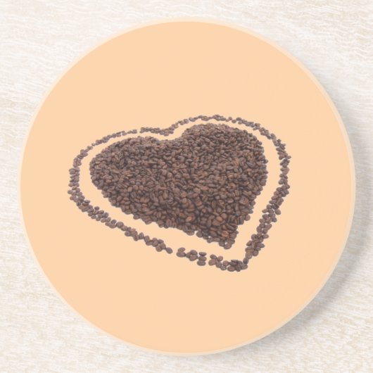 Coffee Heart Onderzetter (Voorkant)