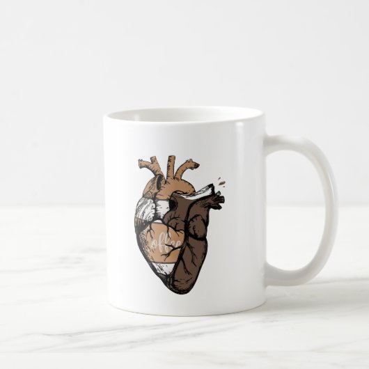 Coffee Heart Organ mok (Rechts)