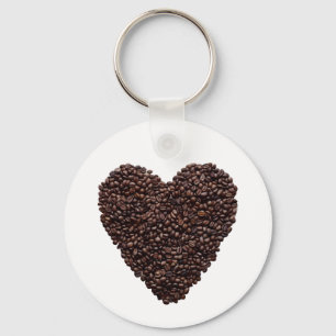 Coffee Heart Sleutelhanger