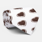 Coffee Heart Stropdas (Opgerold)