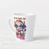 Coffee Helps Me Tolerate Idiots  Latte Mok (Linkerhoek)