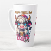 Coffee Helps Me Tolerate Idiots  Latte Mok (Linkerhoek)