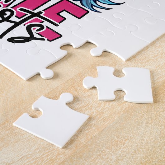 Coffee Helps Me Tolerate Idiots Legpuzzel (Zijkant)