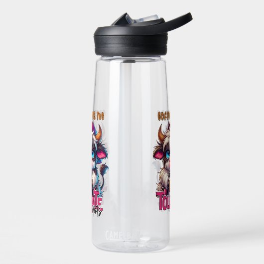 Coffee Helps Me Tolerate Idiots  Waterfles (Links)