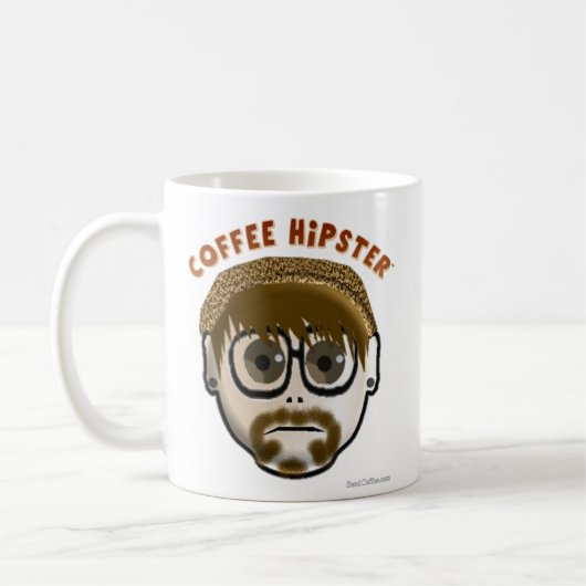Coffee Hipster - mok van games (Links)