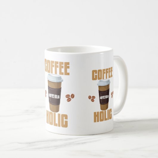 Coffee Holic Koffiemok (Voorkant rechts)