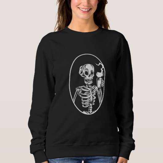Coffee Horror Shirt Sarcastic Shirt for Men Funny (Voorkant)
