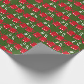 Coffee Hot Chocolate Mug Cadeaupapier (Hoek)
