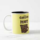 Coffee Hot Ok tweetone koffie Mok (Links)