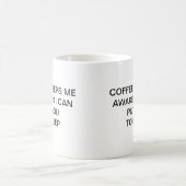 COFFEE HOUDT ME IN DE WEG KOFFIEMOK (Center)