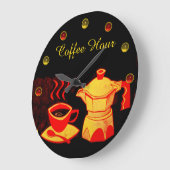 COFFEE HOUR /Red Yellow Coffee cup and kluis Grote Klok (Hoek)