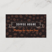 Coffee House bonen Visitekaartje (Voorkant)