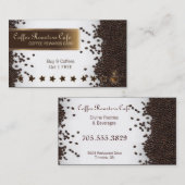 Coffee House Cafe Rewards Card Visitekaartje Klantenkaartje (Voorkant / Achterkant)