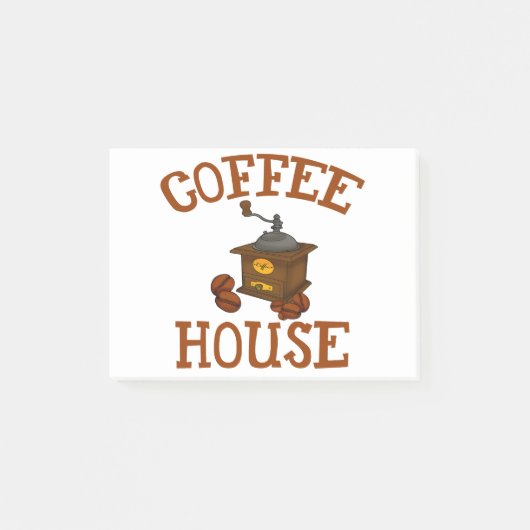 COFFEE HOUSE POST-IT® NOTES (Voorkant)