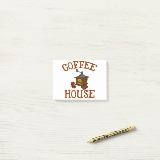 COFFEE HOUSE POST-IT® NOTES (Op bureau)