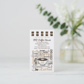 Coffee House Punch | Loyalty-kaarten Klantenkaartje (Staand voorkant)