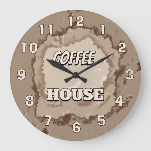 Coffee House Rustic Grote Klok (Voorkant)