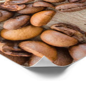 Coffee-houtcafeïne espresso poster (Hoek)