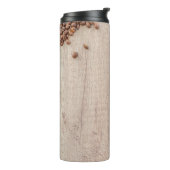 Coffee-houtcafeïne espresso thermosbeker (Gedraaid links)