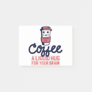 COFFEE HUG POST-IT® NOTES