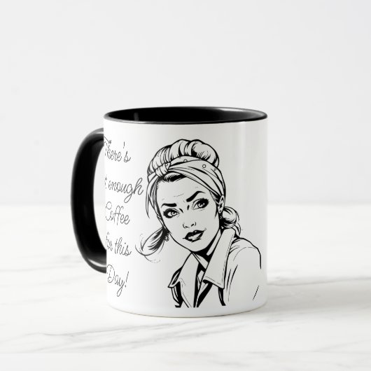 Coffee Humor | Funny Sarcastic Quote Mok (Voorkant links)