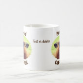 Coffee Humor Llama op maat nodig Koffiemok (Center)