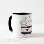 Coffee Illustration Mok (Voorkant links)