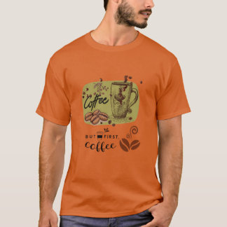 Coffee Illustration T-shirt