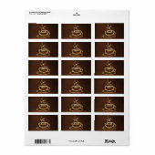 Coffee In My Cup Etiket (Full Sheet)