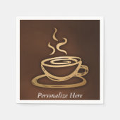 Coffee In My Cup Servet (Voorkant)