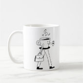 Coffee in one hand, confidence in the other koffiemok (Links)