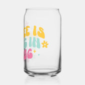 Coffee is a hug in a mug blikvorm glas (Links)