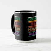 Coffee is a hug in a mug mok (Voorkant links)