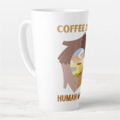 COFFEE IS A HUMAN RIGHT LATTE MOK (Linkerhoek)