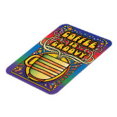 Coffee is Groovy Magneet (Linkerzijde)