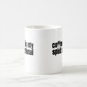 Coffee is mijn gedistilleerde diertje koffiemok (Center)