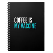 CoffEe is mijn vaccin Notitieboek (Voorkant)