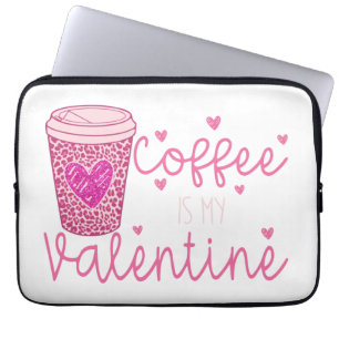 Coffee is mijn Valentijn Tanktop Canvas tas Bandan