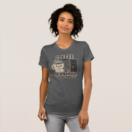 Coffee Is My Control Voltage – Cute Modular Synth T-shirt
