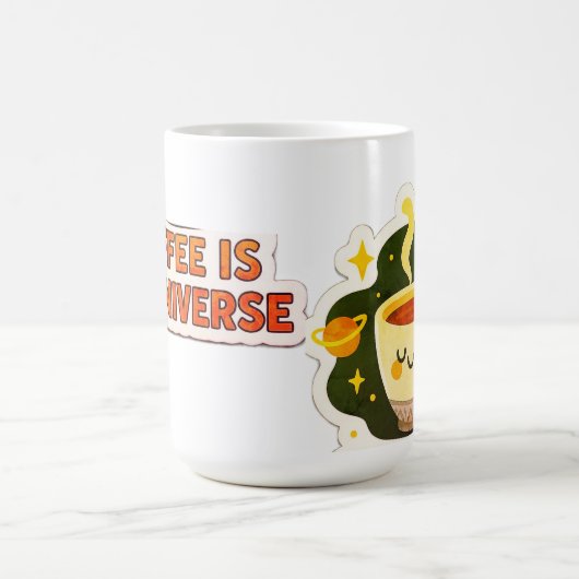 Coffee Is My Universe – Funny Cosmic Coffee Lover  Koffiemok (Center)