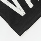 Coffee Is My Valentine Skeleton Skull Valentines D Fleece Deken (Hoek)