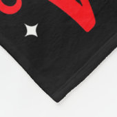 Coffee Is My Valentine Skeleton Valentine Funny Co Fleece Deken (Hoek)