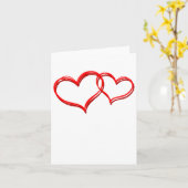 Coffee Is My Valentine Valentines Day Humor 1  Kaart (Gele Bloem)