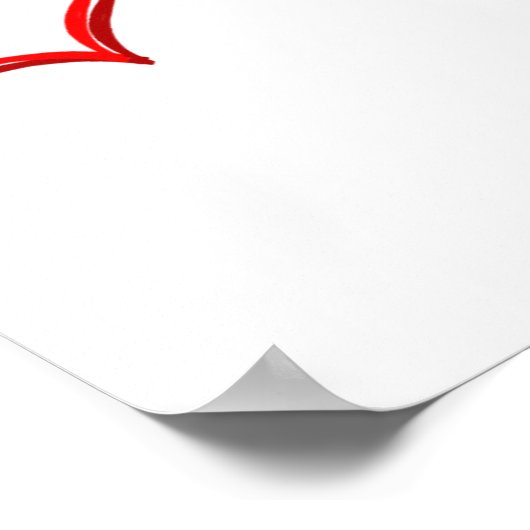 Coffee Is My Valentine Valentines Day Humor 1  Poster (Hoek)